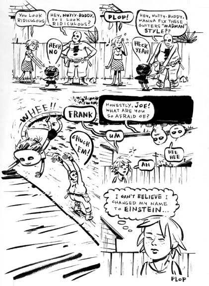 "MADMAN comic P8" is copyright ©2008 by Steven Weissman.  All rights reserved.  Reproduction prohibited.