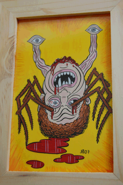 "Painting-The Thing" is copyright &copy;2008 by Johnny Ryan.  All rights reserved.  Reproduction prohibited.