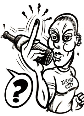"Punk Chick" is copyright ©2008 by Eric Reynolds.  All rights reserved.  Reproduction prohibited.