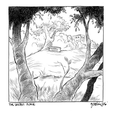 "McSWEENEY'S 21 Grandpa Clemens - The Secret Place" is copyright ©2008 by Robert Goodin.  All rights reserved.  Reproduction prohibited.