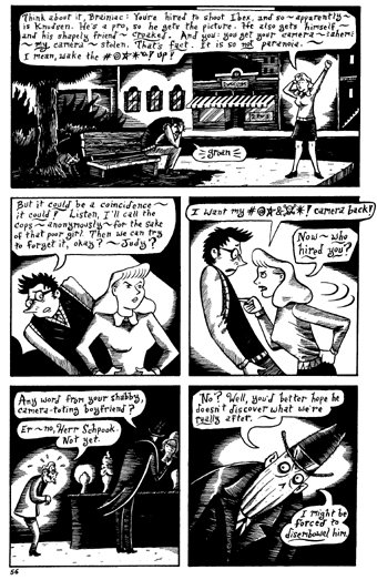 "Mad Night pg.56" is copyright ©2008 by Richard Sala.  All rights reserved.  Reproduction prohibited.