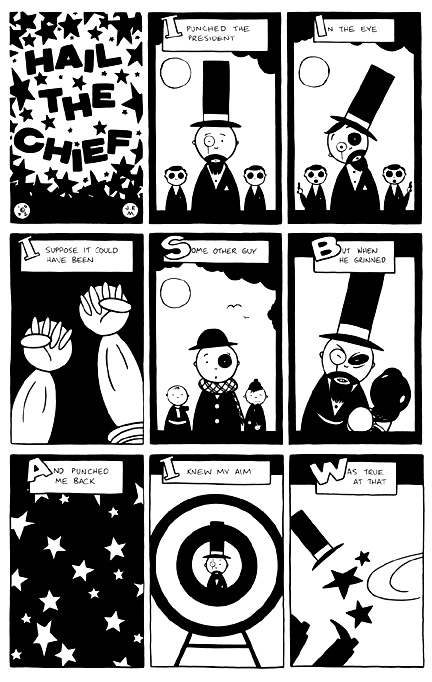 "HAIL THE CHIEF! (A WORLD OF TROUBLE)" is copyright ©2008 by Jeremy Eaton.  All rights reserved.  Reproduction prohibited.