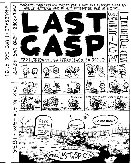 "Last Gasp catalog cover" is copyright ©2008 by Steven Weissman.  All rights reserved.  Reproduction prohibited.