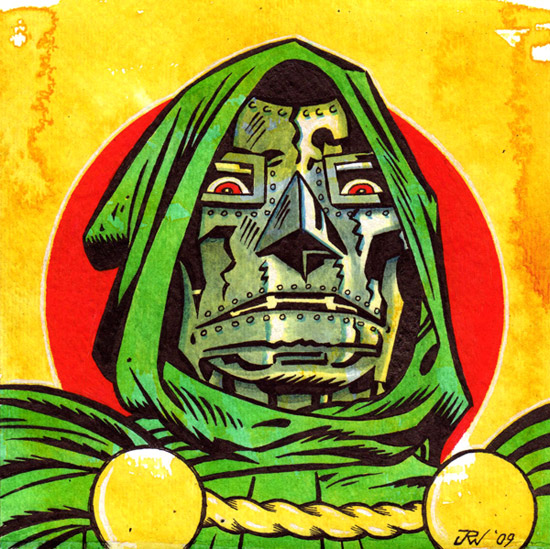 "Doctor Doom" is copyright ©2008 by J.R. Williams.  All rights reserved.  Reproduction prohibited.