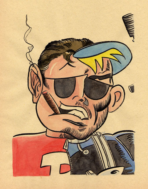 "CARTOON JUMBLE- BAZOOKA JOE & NICK FURY" is copyright ©2008 by Jeremy Eaton.  All rights reserved.  Reproduction prohibited.