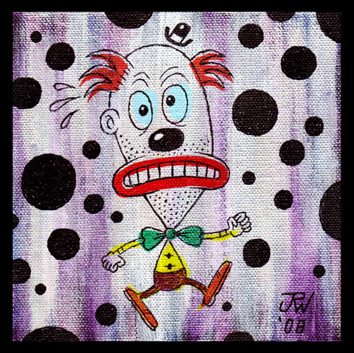 "Run, Clown, Run" is copyright ©2008 by J.R. Williams.  All rights reserved.  Reproduction prohibited.