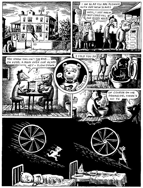 "Fuzz & Pluck chapter 2, page 3" is copyright ©2008 by Ted Stearn.  All rights reserved.  Reproduction prohibited.