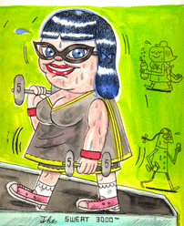 "BUST Magazine-Bust girl" is copyright ©2008 by Kevin Scalzo.  All rights reserved.  Reproduction prohibited.