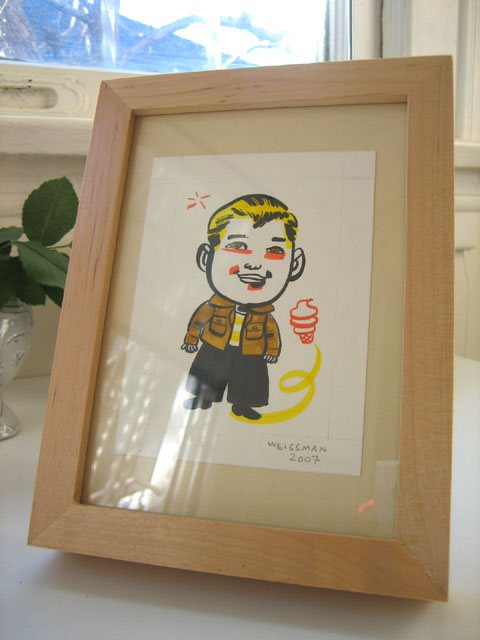 "s.75 original art: PETE" is copyright ©2008 by Steven Weissman.  All rights reserved.  Reproduction prohibited.