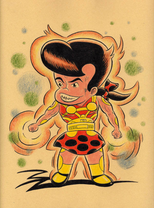 "CARTOON JUMBLE! LITTLE DOT & SHADE" is copyright ©2008 by Jeremy Eaton.  All rights reserved.  Reproduction prohibited.