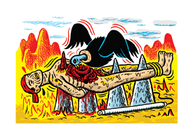 "Vulture Hell" is copyright ©2008 by  Mats!?.  All rights reserved.  Reproduction prohibited.