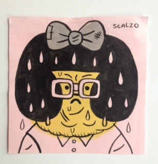 "sweaty nancy post-it" is copyright ©2008 by Kevin Scalzo.  All rights reserved.  Reproduction prohibited.