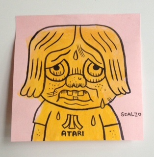 "atari post-it" is copyright ©2008 by Kevin Scalzo.  All rights reserved.  Reproduction prohibited.