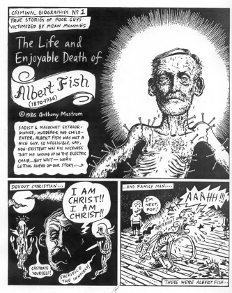 "Albert Fish (page 1)" is copyright ©2008 by Tony Mostrom.  All rights reserved.  Reproduction prohibited.