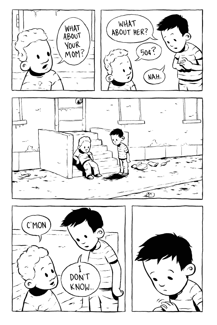 "Col-Dee p09 : C'mon, I don't know" is copyright ©2008 by Jordan Crane.  All rights reserved.  Reproduction prohibited.