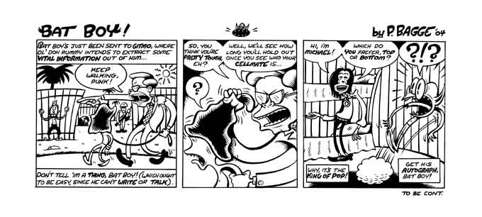 "Bat Boy 20" is copyright &copy;2008 by Peter Bagge.  All rights reserved.  Reproduction prohibited.