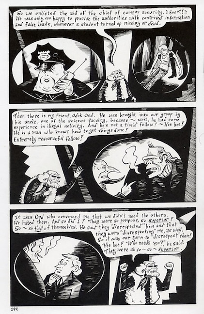 "Mad Night - page 192" is copyright ©2008 by Richard Sala.  All rights reserved.  Reproduction prohibited.
