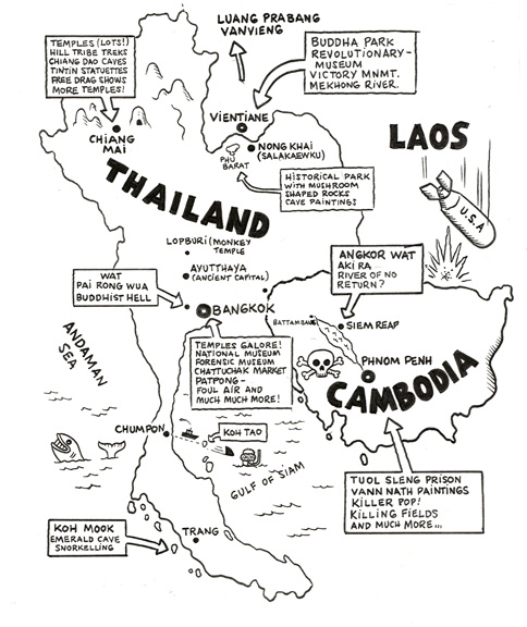 "Hand drawn map of Thailand,Cambodia..." is copyright ©2008 by  Mats!?.  All rights reserved.  Reproduction prohibited.