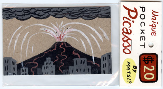 "Karamako erupts" is copyright ©2008 by  Mats!?.  All rights reserved.  Reproduction prohibited.