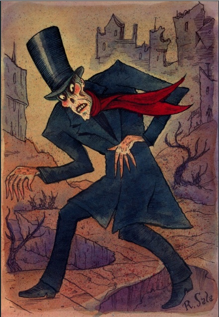 "Frankenstein" is copyright ©2008 by Richard Sala.  All rights reserved.  Reproduction prohibited.