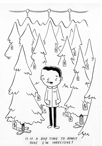 "Xmas Dang! #2 panel (Indecisive)" is copyright ©2008 by Martin Cendreda.  All rights reserved.  Reproduction prohibited.