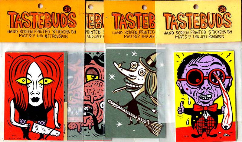 "Tastebuds Stickers" is copyright ©2008 by  Mats!?.  All rights reserved.  Reproduction prohibited.