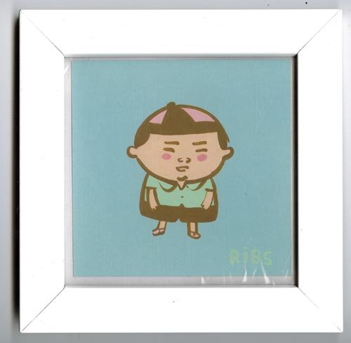 "(painting) CHUBBY CHEEKS (b)" is copyright ©2008 by Steven Weissman.  All rights reserved.  Reproduction prohibited.