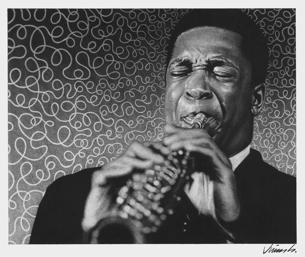 "JOHN COLTRANE" is copyright &copy;2008 by Jim Blanchard.  All rights reserved.  Reproduction prohibited.