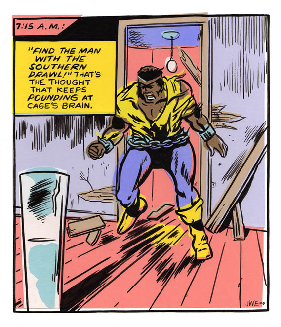 "***COMIC CUT-UP#2- LUKE CAGE" is copyright ©2008 by Jeremy Eaton.  All rights reserved.  Reproduction prohibited.
