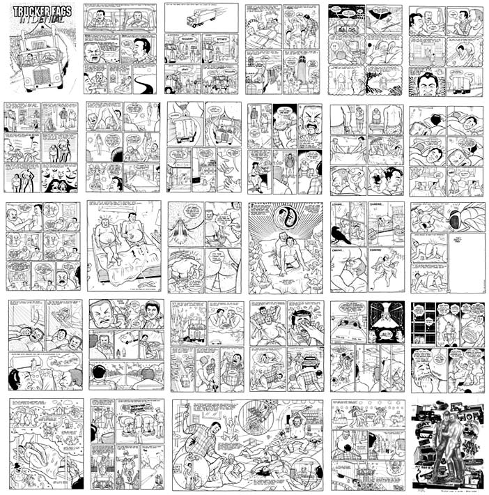 "TRUCKER FAGS IN DENIAL- ENTIRE BOOK" is copyright &copy;2008 by Jim Blanchard.  All rights reserved.  Reproduction prohibited.
