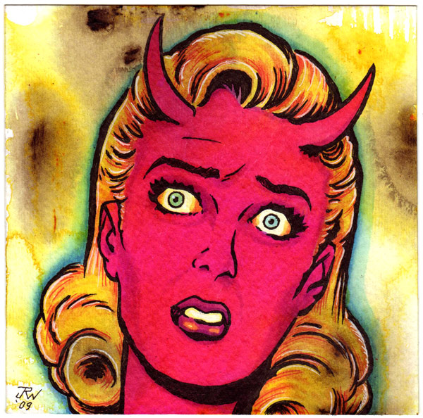 "Damned" is copyright ©2008 by J.R. Williams.  All rights reserved.  Reproduction prohibited.