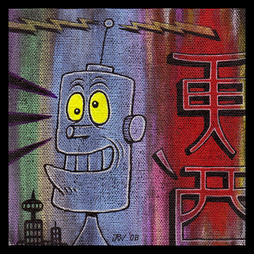 "Mr. Roboto!" is copyright ©2008 by J.R. Williams.  All rights reserved.  Reproduction prohibited.