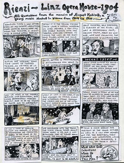 "Young Hitler In Vienna" is copyright ©2008 by Tony Mostrom.  All rights reserved.  Reproduction prohibited.