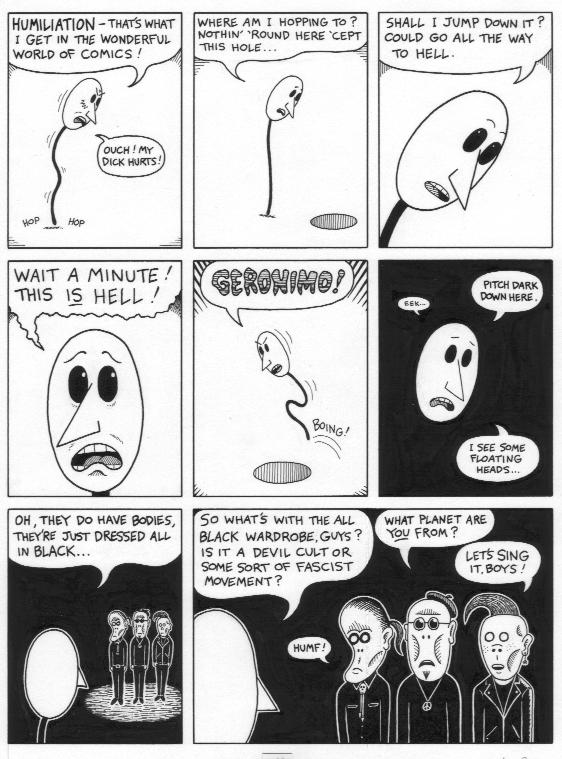 "Stickboy #3 page 11" is copyright ©2008 by Dennis Worden.  All rights reserved.  Reproduction prohibited.