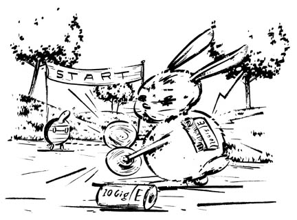 "Tortoise vs. Hare" is copyright ©2008 by Steven Weissman.  All rights reserved.  Reproduction prohibited.