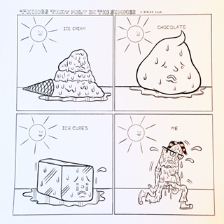 "Things That Melt In The Summer" is copyright ©2008 by Kevin Scalzo.  All rights reserved.  Reproduction prohibited.