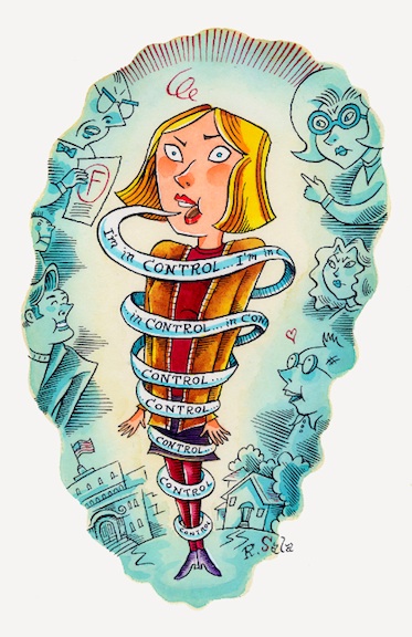 "Control Freak" is copyright ©2008 by Richard Sala.  All rights reserved.  Reproduction prohibited.