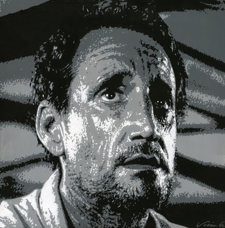"ROY SCHEIDER PAINTING" is copyright ©2008 by Jim Blanchard.  All rights reserved.  Reproduction prohibited.