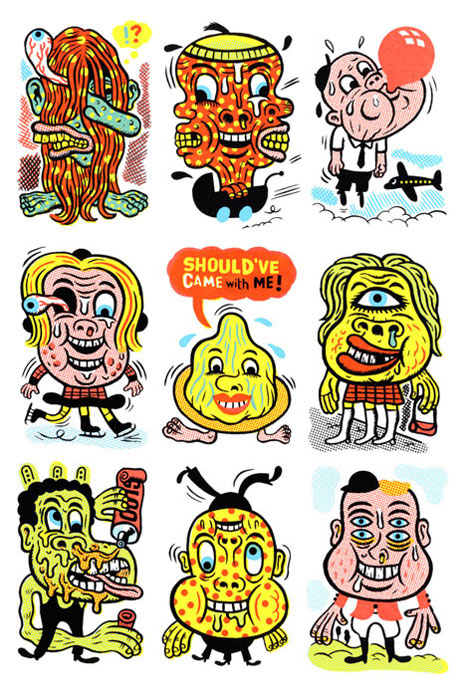 "*Stinckers* Weirdoids" is copyright ©2008 by  Mats!?.  All rights reserved.  Reproduction prohibited.