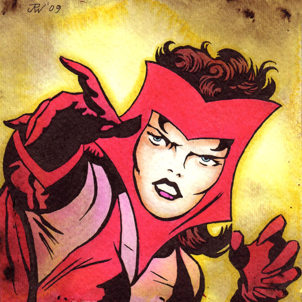 "The Scarlet Witch" is copyright ©2008 by J.R. Williams.  All rights reserved.  Reproduction prohibited.