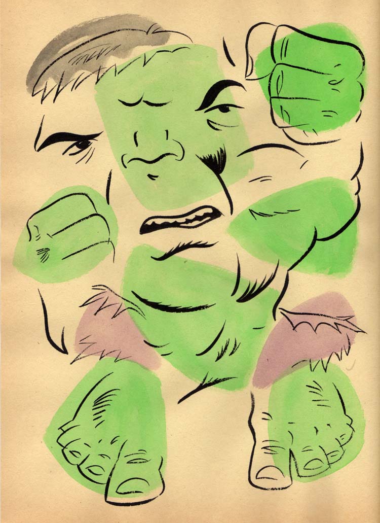 "NEO-EXPRESSIVE HULK" is copyright ©2008 by Jeremy Eaton.  All rights reserved.  Reproduction prohibited.