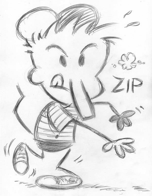 "CARTOON JUMBLE PENCIL - CALVIN & IGNATZ MOUSE" is copyright ©2008 by Jeremy Eaton.  All rights reserved.  Reproduction prohibited.