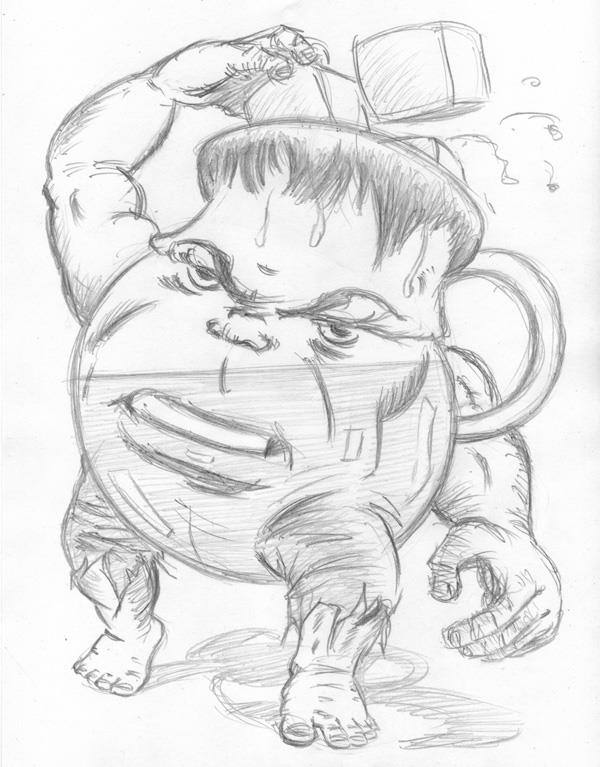 "CARTOON JUMBLE PENCIL - HULK & KOOL AID MAN" is copyright ©2008 by Jeremy Eaton.  All rights reserved.  Reproduction prohibited.