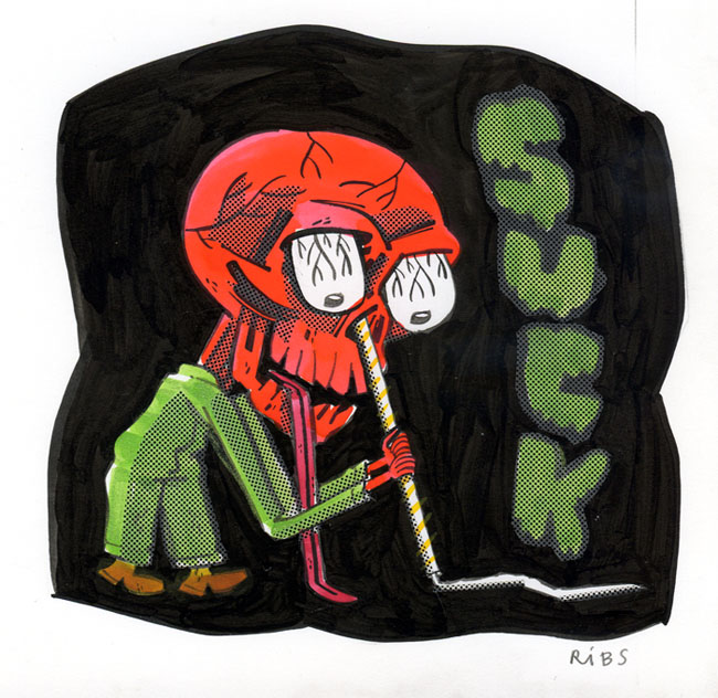 "SKULL SUCK" is copyright ©2008 by Steven Weissman.  All rights reserved.  Reproduction prohibited.