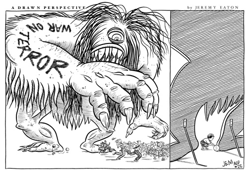 "THE TERROR BEAST!" is copyright ©2008 by Jeremy Eaton.  All rights reserved.  Reproduction prohibited.