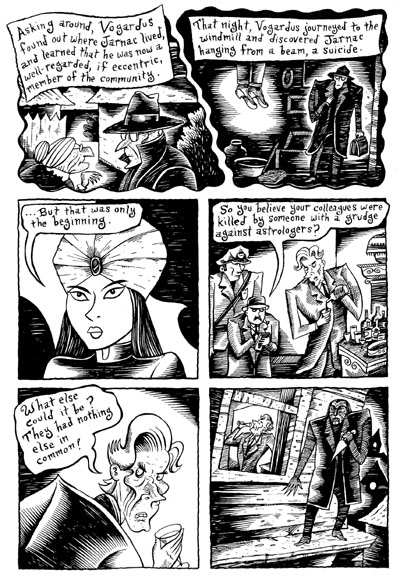 "The Chuckling Whatsit - Pg. 54" is copyright ©2008 by Richard Sala.  All rights reserved.  Reproduction prohibited.