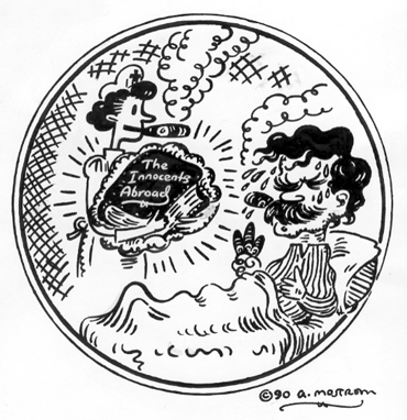 "MARK TWAIN: It's a Book!" is copyright ©2008 by Tony Mostrom.  All rights reserved.  Reproduction prohibited.