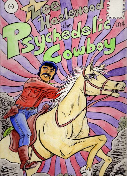 "LEE HAZLEWOOD, PSYCHEDELIC COWBOY" is copyright ©2008 by Jeremy Eaton.  All rights reserved.  Reproduction prohibited.