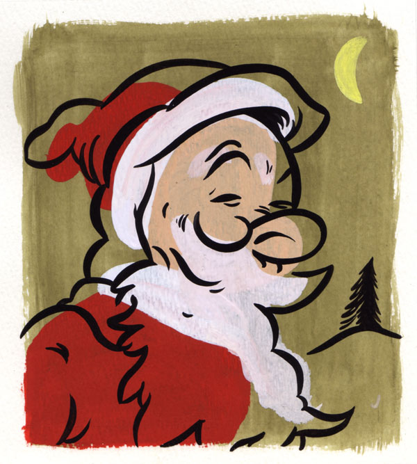 "SANTA CLAUS PORTRAIT" is copyright ©2008 by Jeremy Eaton.  All rights reserved.  Reproduction prohibited.