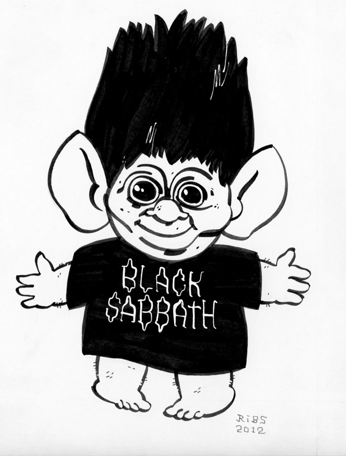 "Black Sabbath Troll" is copyright ©2008 by Steven Weissman.  All rights reserved.  Reproduction prohibited.